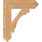 Ekena Millwork Merced Arts & Crafts Smooth Bracket, Western Red Cedar, 5 1/2"W x 24"D x 28"H BKT06X24X28MRC03SWR - alternate 4